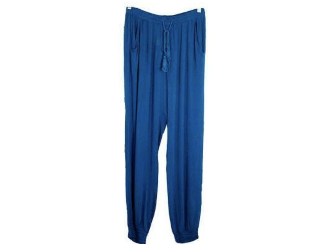 2026 pantalones Harem para Mujer Bohemio Viajero Cómodo Mujer Pantalones Holgados Con Cintura Elástica Y Bolsillos Laterales