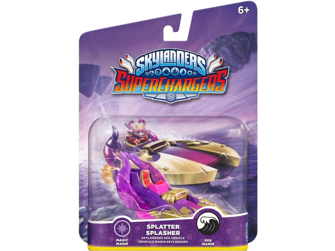 Figura Skylanders Superchargers - Veículos: Splatter Splasher