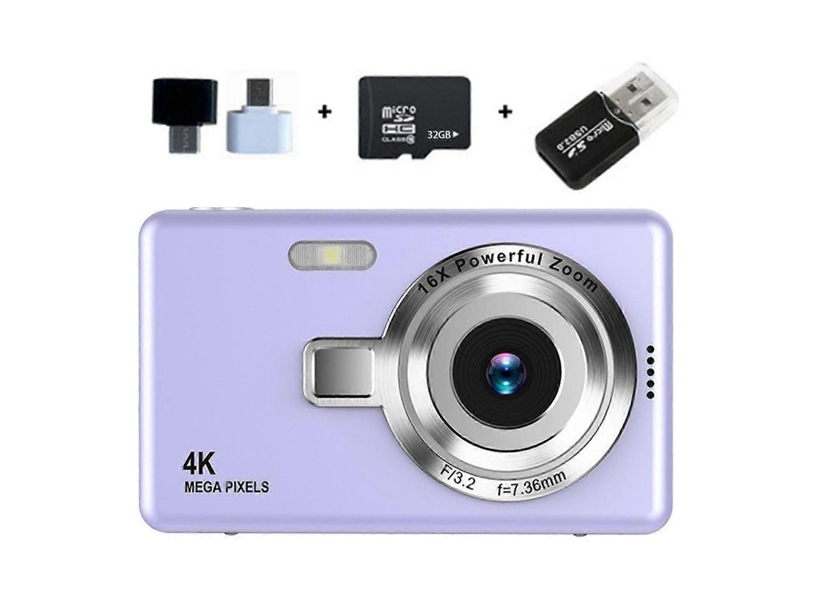 Mini Câmera Digital de Bolso com Zoom de 16x Câmera Pequena para Fotografia Ao Ar Livre ELECTVAULT1