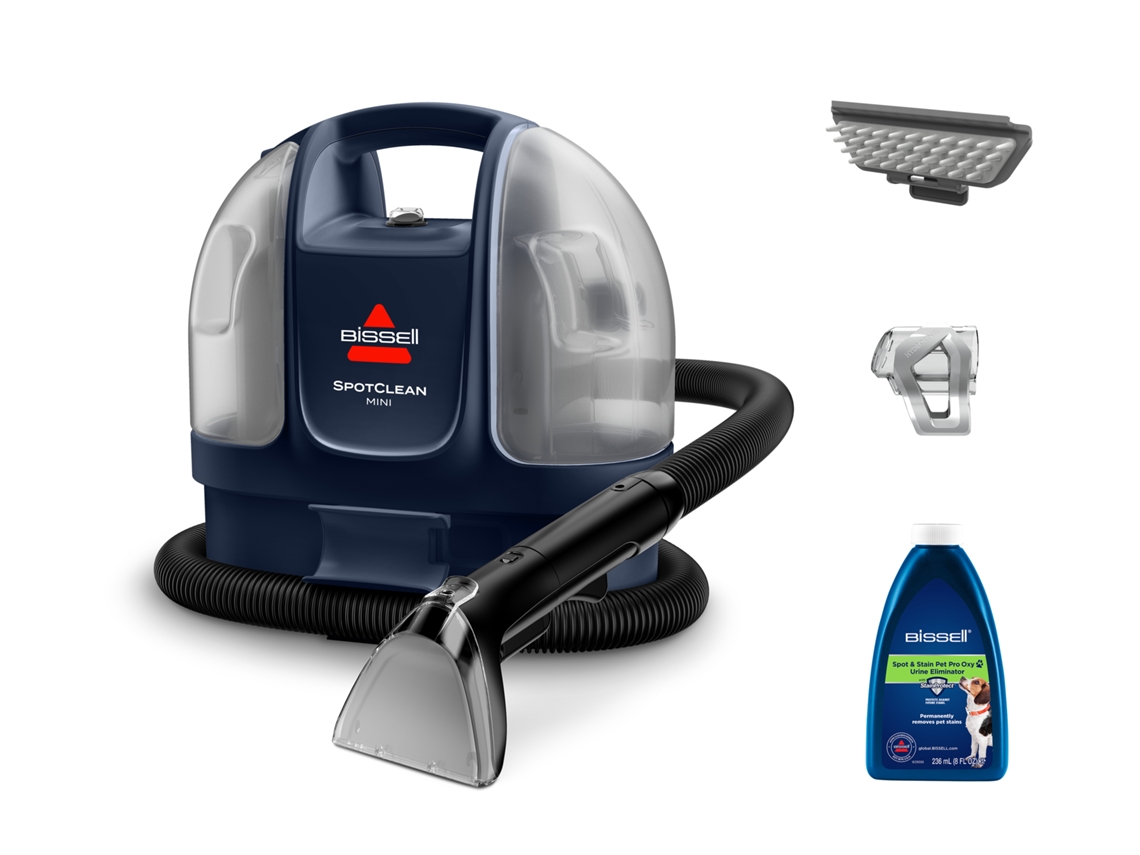 Bissell Spotclean Mini Pro Máquina De Limpeza De Carpetes De Mão Profundo Preto, Azul