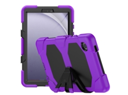 Capa Hexinyigjly Para Samsung Galaxy Tab A7 De 10,4 Polegadas T500/t505/t507 (2020), Com Moldura Frontal E Suporte Embutido Roxo