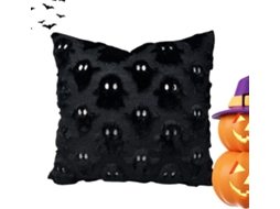 Fronha Decorativa De Halloween Com Estampa De Fantasma Assustador Para Cama |