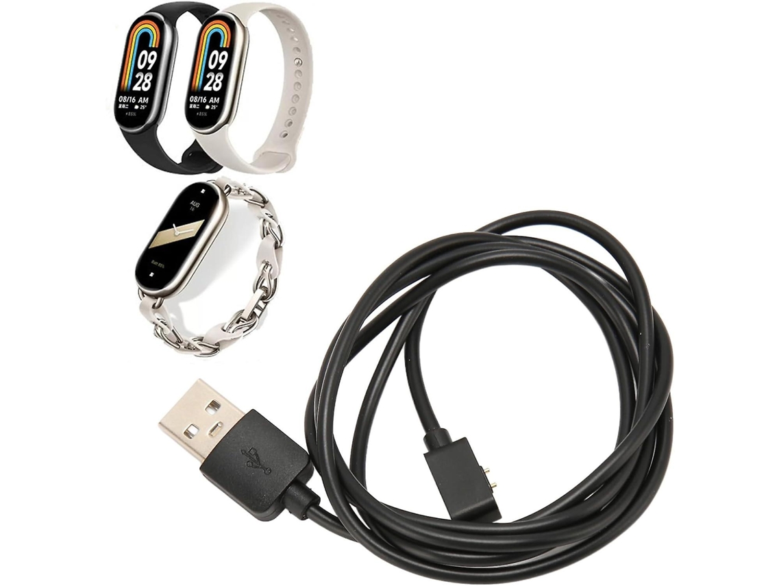 Cabo USB para carregador de relógio inteligente, cabo de carregamento rápido magnético para Mi Band 8 e NFC, cabo USB durável para bicicleta elétrica Ly