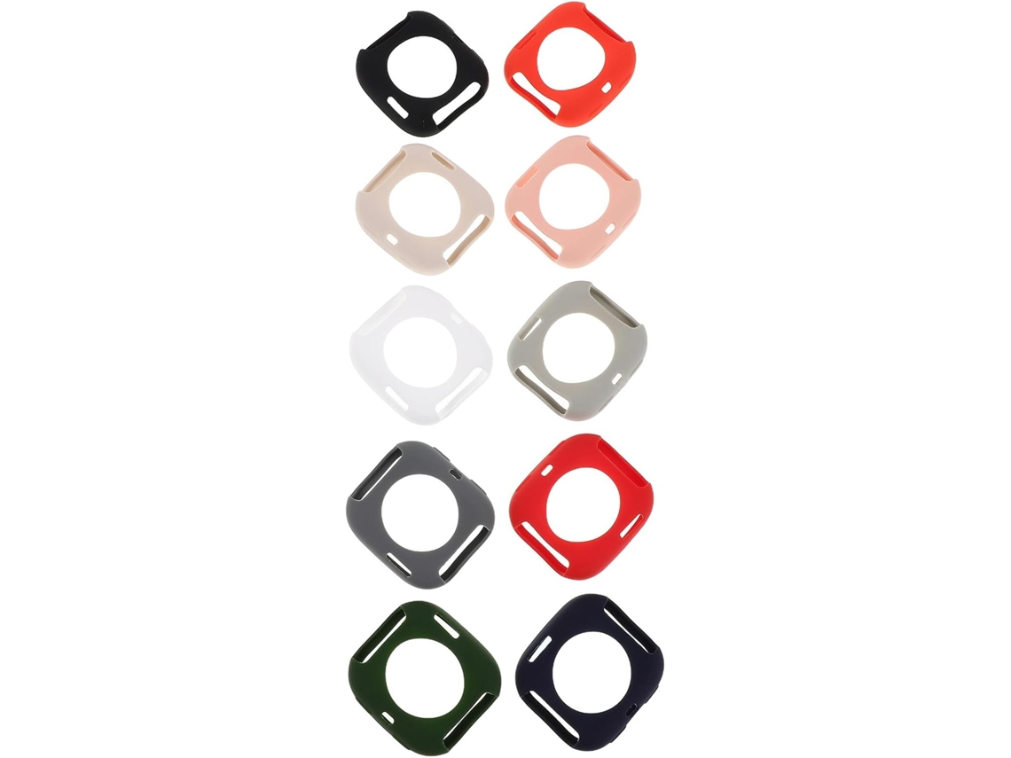 Conjunto De 10 Capas Protetoras Reutilizáveis Silicone Para