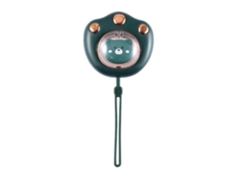 Aquecedores Aquecedores de Mãos Aquecedor de Mãos Elétrico em Formato de Garras de Gato Recarregável Por Usb para Verde 2400Mah