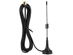 Antena 433 Mhz (ganho De 5,0 Dbi, Base Magnética)