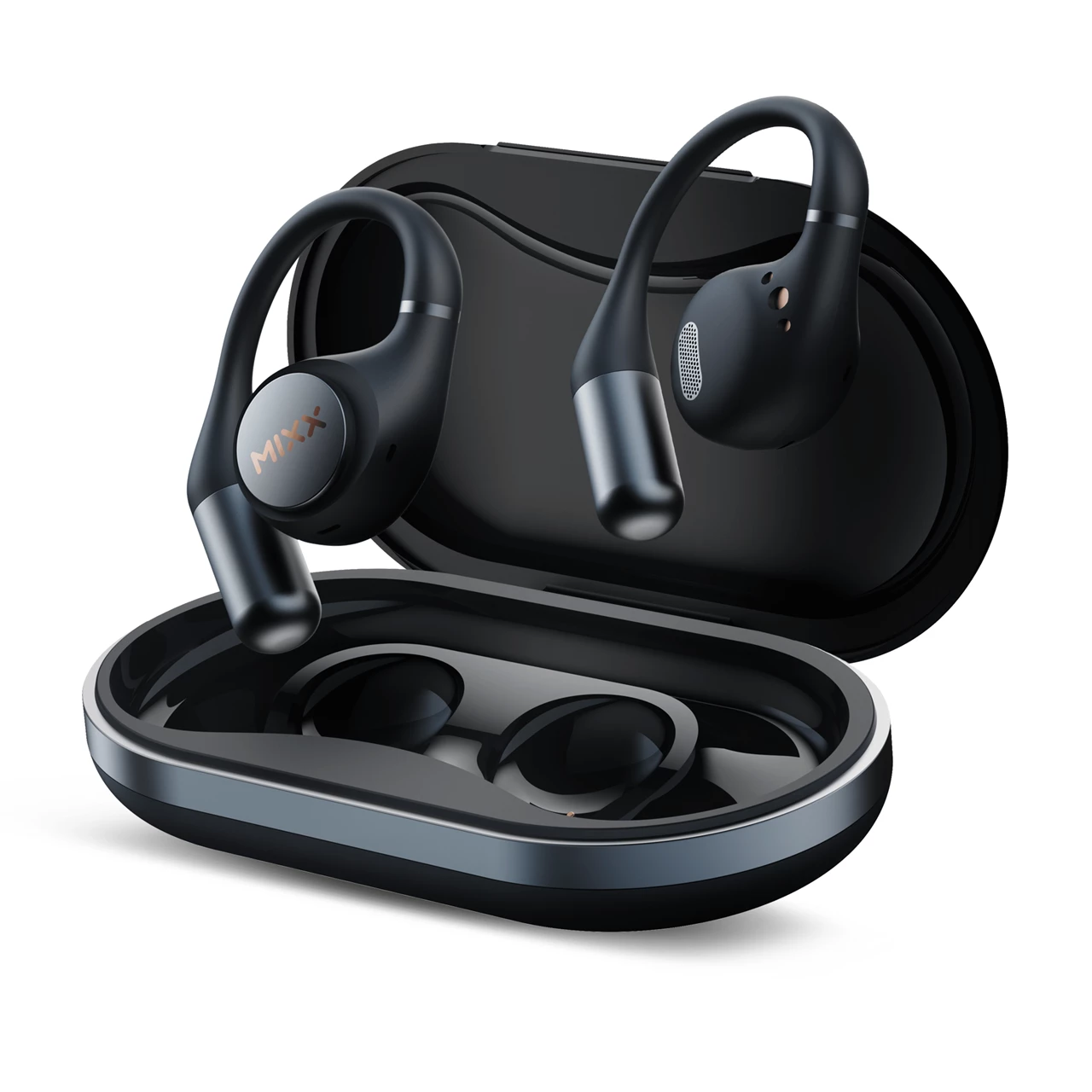 Auriculares MIXX Airflow Sports (Autonomia: Até 8 horas - Preto)