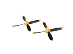 Volantexrc Mini Mustang P 51d Avião Rc Asa Fixa Peças De Substituição Hélice De 4 Pás Conjunto Completo