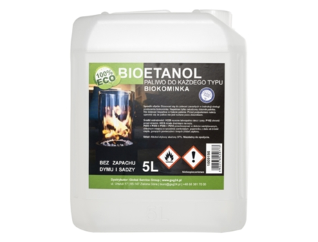 Bioalkohol Bioetanol Bio Paliwo Do Biokominka 5l Gsg24