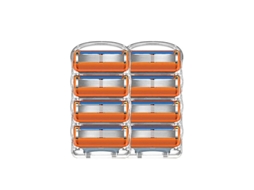 8 Lâminas de Barbear Compatíveis com Gillette Fusion 5 Cuchillas Aparador