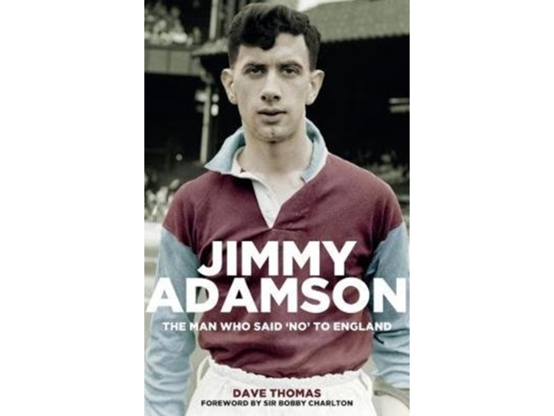 Livro Jimmy Adamson de Dave Thomas (Inglês)