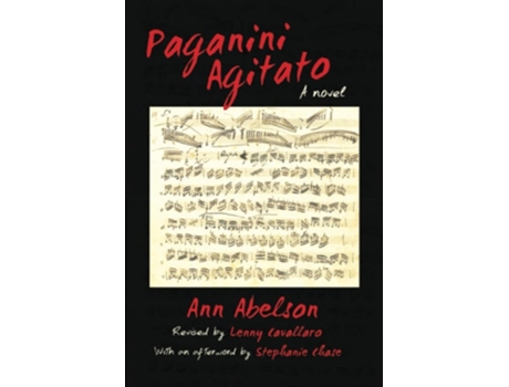 Livro Paganini Agitato de Ann Abelson e Lenny Cavallaro (Inglês)