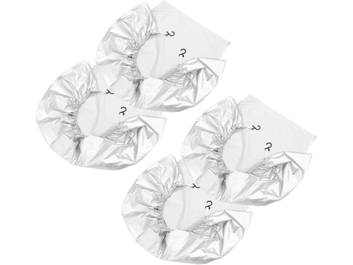 Conjunto de 4 camadas pneumáticas impermeáveis - Proteção antirroubo