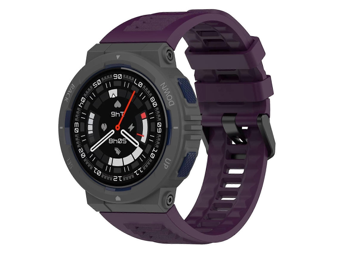 Pulseira De Silicone De Cor Sólida Para Relógio Amazfit Active Edge A2212