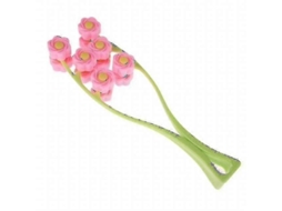 Massageador Facial Elástico em Formato de Flor, com Rolo para Lifting e Emagrecimento do Rosto. GOKOCO