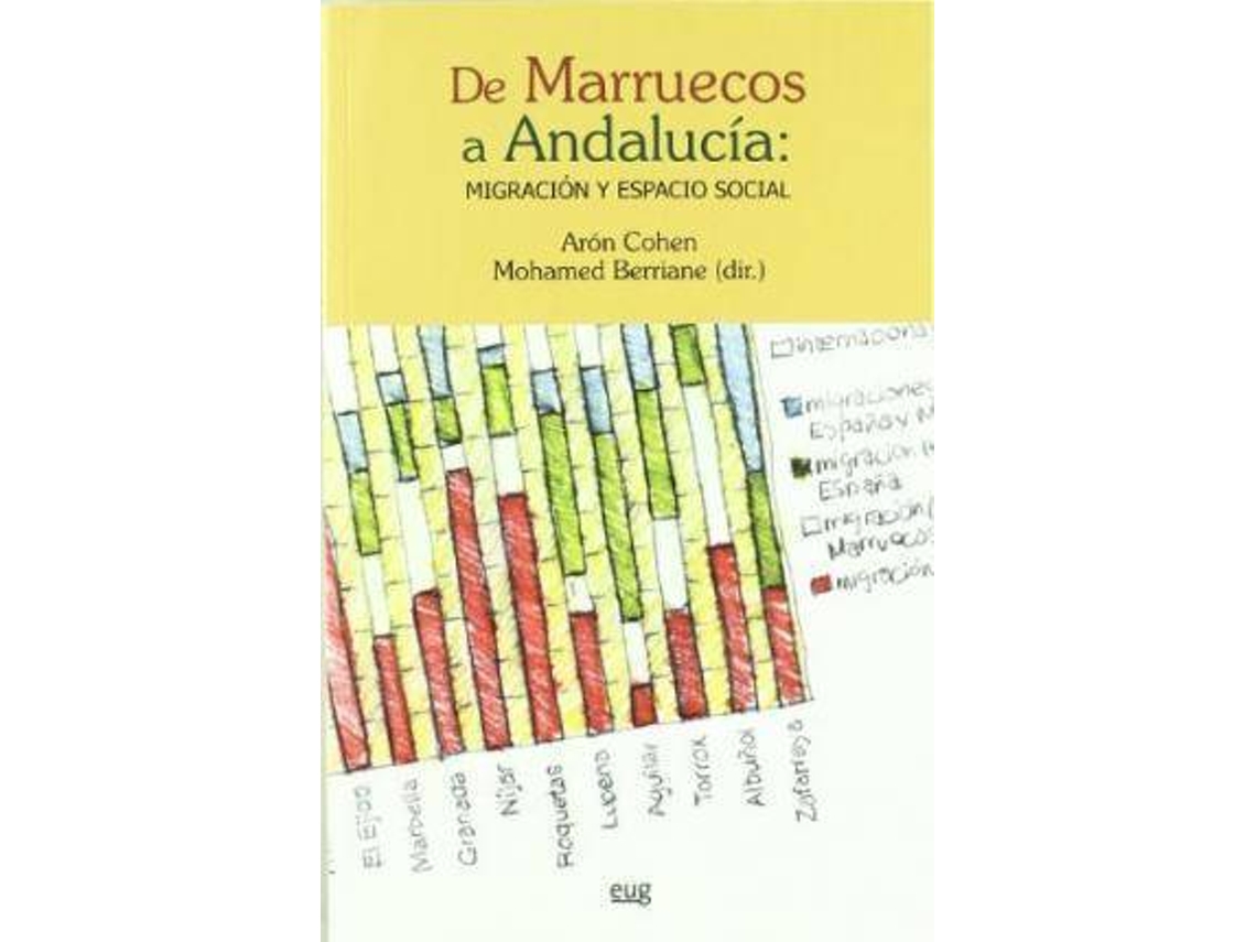 Livro de Marruecos a Andalucaia Migraciaon y Espacio Social de Aron Cohen Amselem (Espanhol)