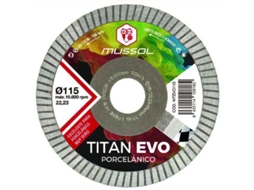 Disco Diamantado Titan Evo 115 Mm. Wtevo115 MUSSOL