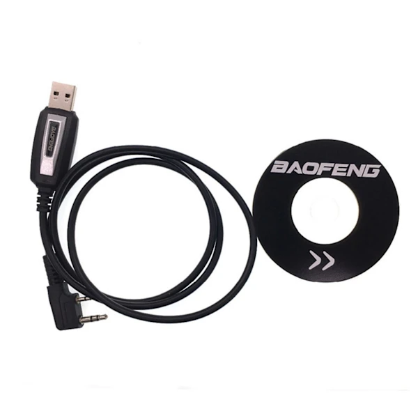 Cabo De Programação Para Rádio Comunicador, Usb, À Prova De Água