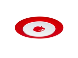 Conjunto de Louça BENETTON Fruits Vermelho Porcelana 4 Peças