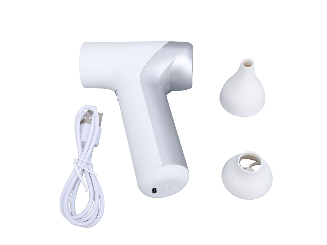 Mini Jet Blower 98000 Rpm Cordless High Wind Power Handheld Cleaner White Gray