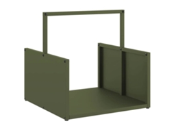 Firewood Rack, Firewood Racks Vidaxl Verde Aço (40 X 40 X 40 Cm)