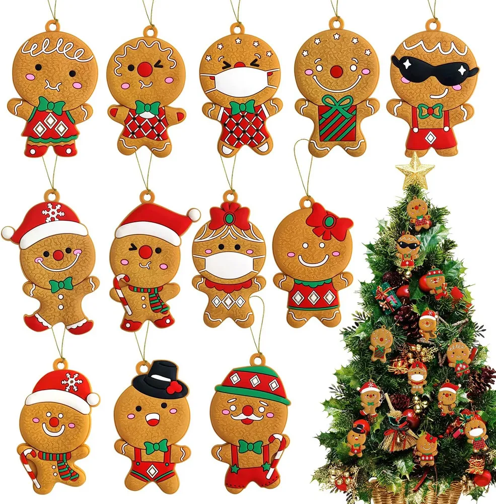 Nova Decoração De Árvore De Natal Com Biscoitosvayotoy