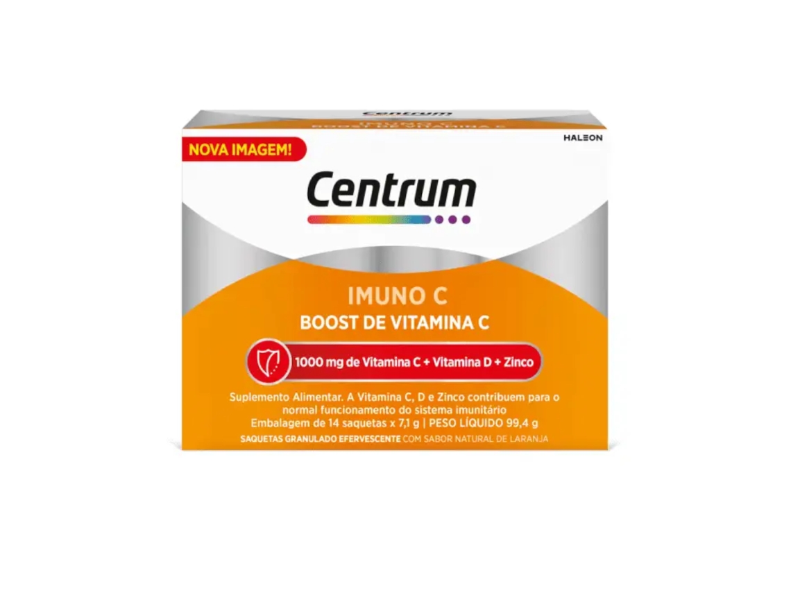 CENTRUM Imuno C Boost de Vitamina C X14 Saquetas