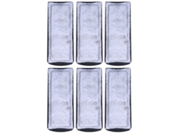 6pcs Algodão Filtro Substituição Parede Filtro Aquário Peixe Tanque Acessório | S/MARCA