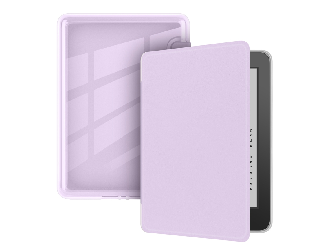 Capa Para Kindle Paperwhite 1ª/2ª/3ª Geração (2012/2013/2015) 6" Lilás Claro Cuich