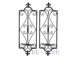 Laxiscreed Aplicador De Parede Para Velas, Pack De 2 Para Decoração Elegante E Fácil