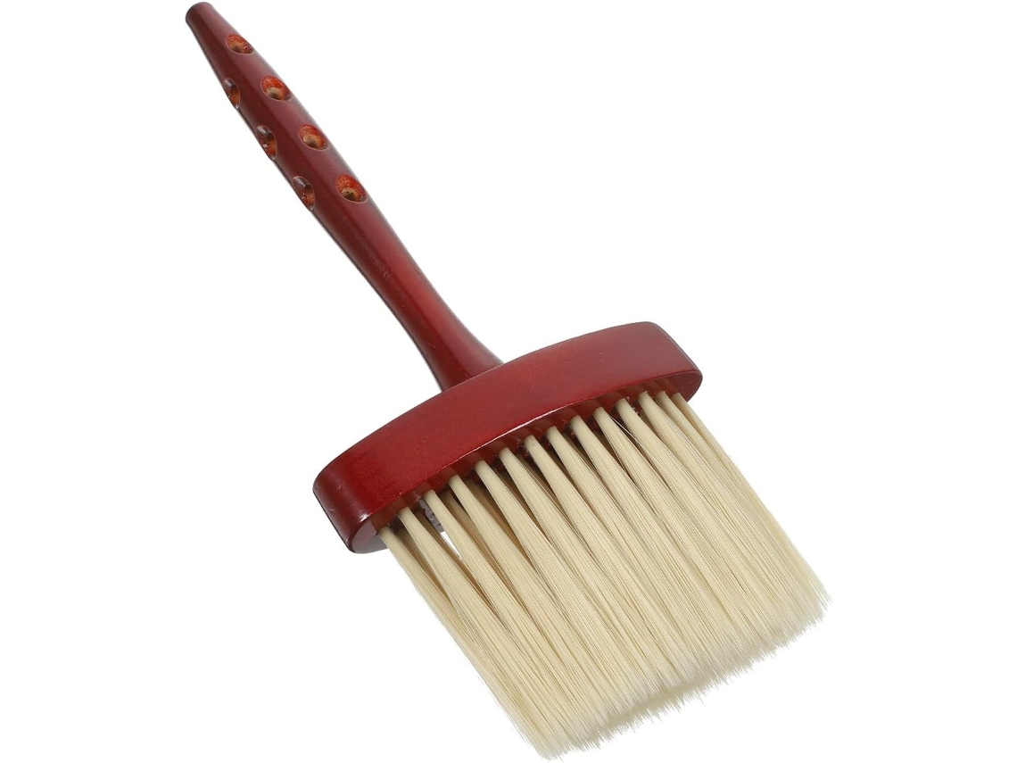 Escova De Cabelo Quebrada Com Cabo Madeira, Ideal Para Cabeleireiros Profissionais, Limpeza E Estilização Portátil