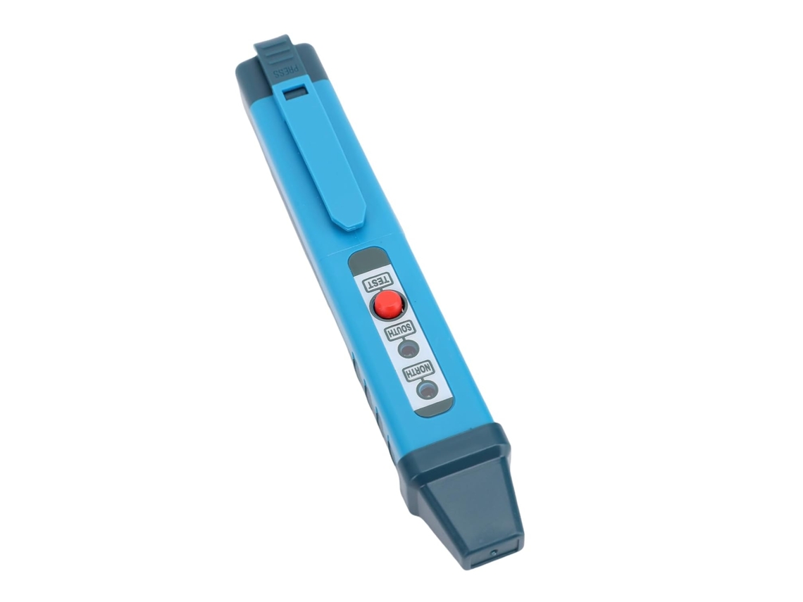 Testador De Polaridade Magnética, Detector Polos Magnéticos, Polo Norte-sul Com Detecção Por Led,