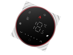 Laxiscreed Termóstato Smart De Toque Total Com Iluminação Ajustável E Funcionalidade De Coleta De Água 5a