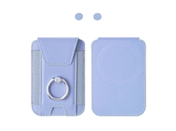 Carteira Magsafe HENTEN HOME para iPhone 17/16/15/14/13/12, cinza