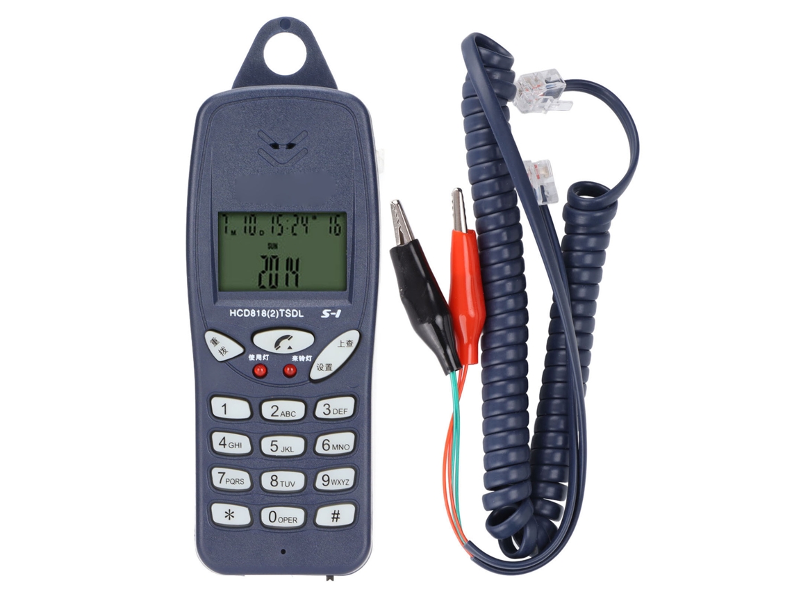 Testador de Linha Telefônica com Id Chamada LAXISCREED