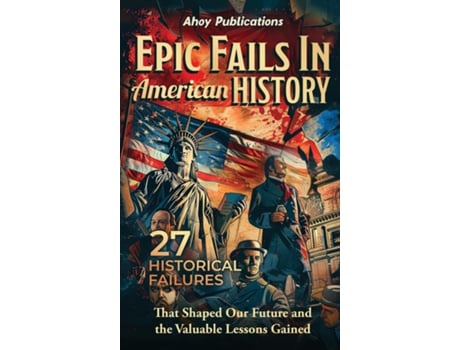 Livro Epic Fails in American History 27 Historical Failures That Shaped Our Future and the Valuable Lessons Gained de Ahoy Publications (Inglês)