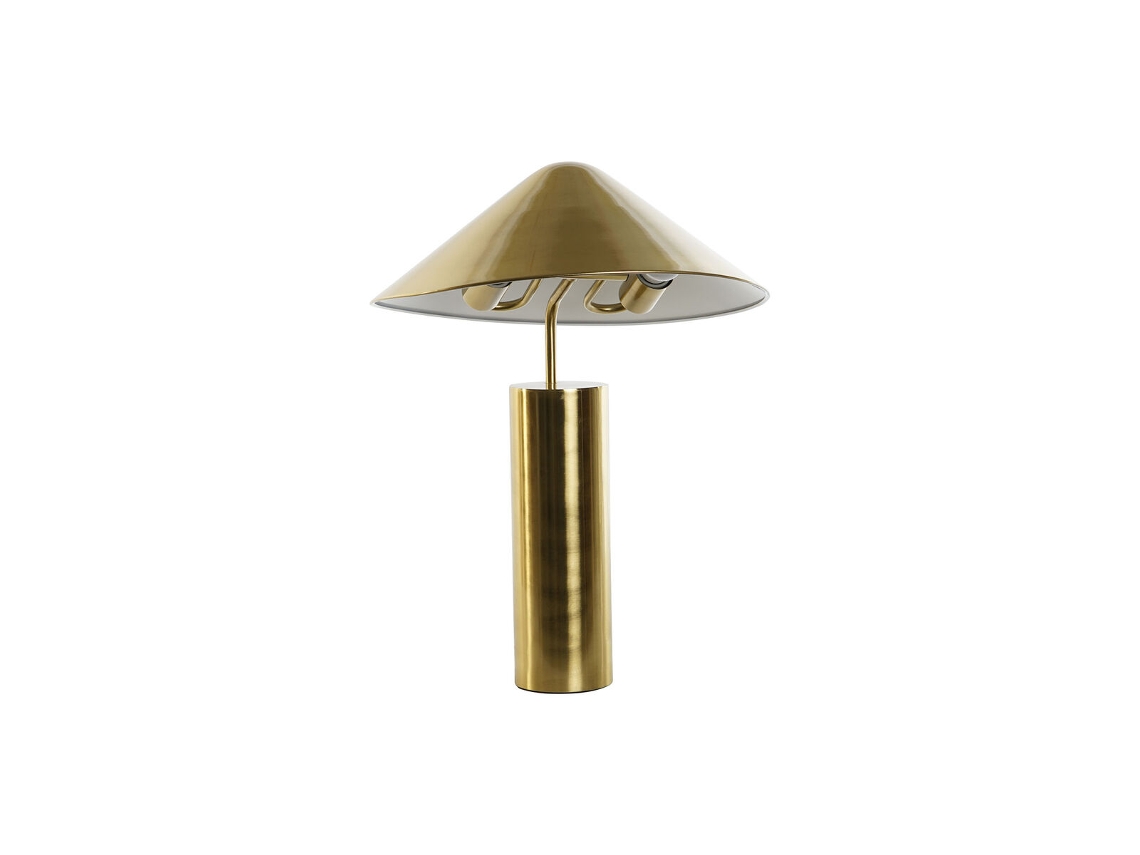 Luminária de mesa DKD Home Decor em metal dourado 50 W 220 V 39 x 39 x 45 cm