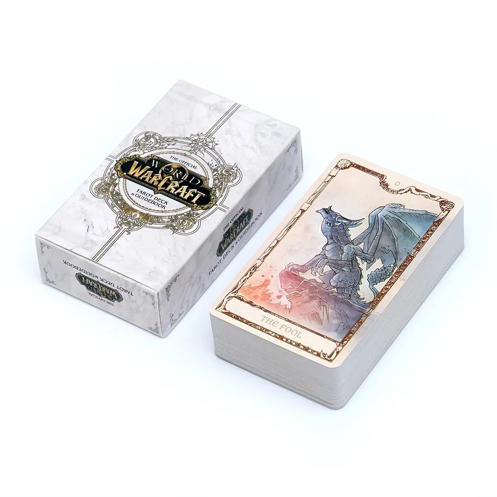 um Conjunto de Cartas de Tarô do World Of Warcraft, Dedicado Aos Fãs do Jogo e Entusiastas de Fantasia. MDUG