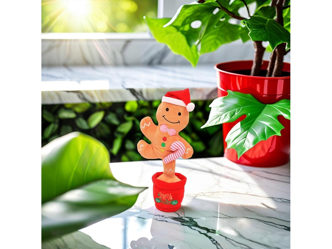 Peluche De Natal Com Música E Movimento
