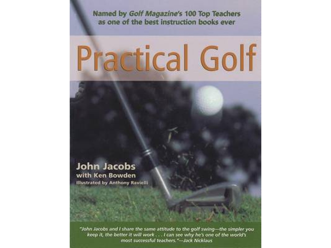 Livro Practical Golf de John Jacobs e Ken Bowden (Inglês)