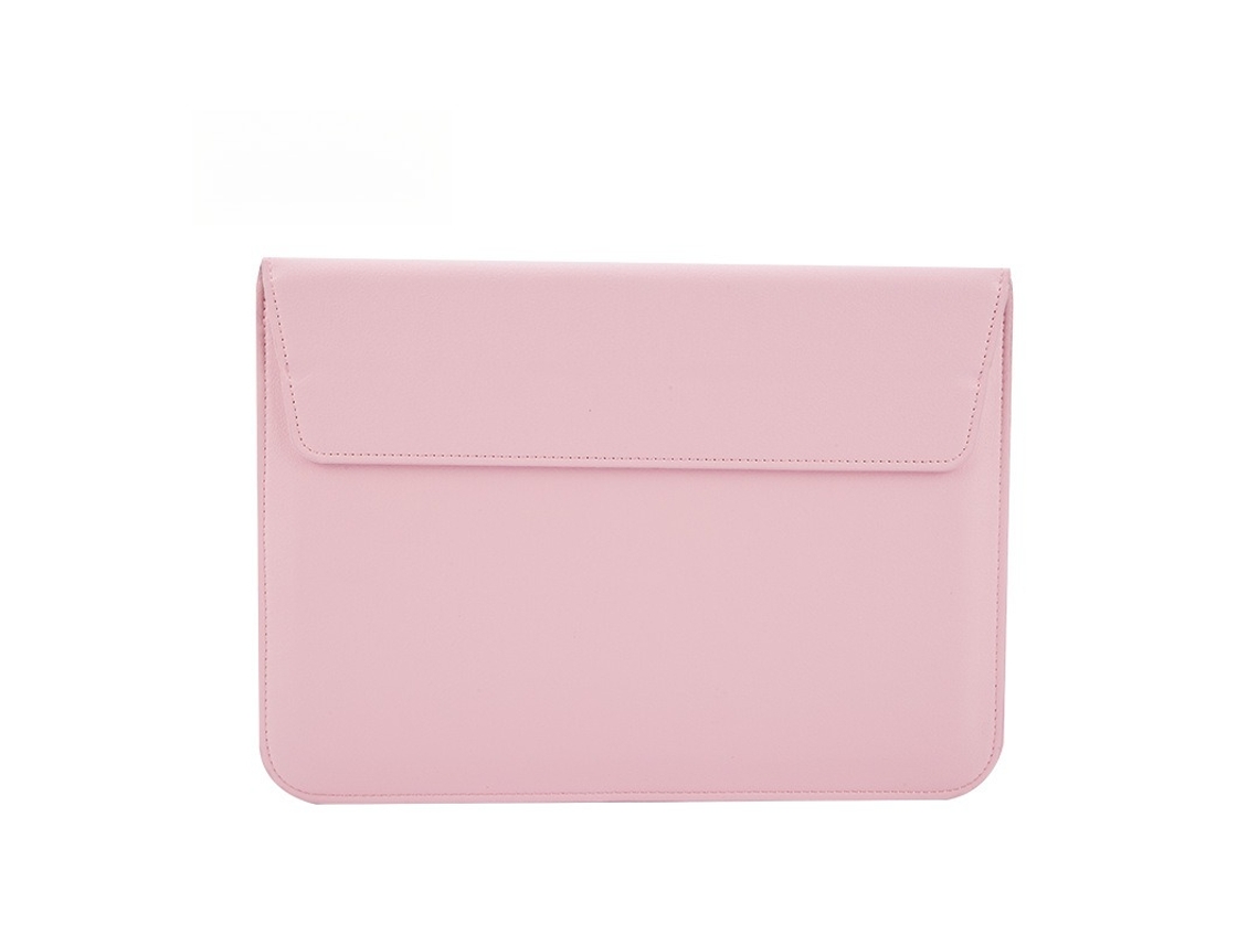 Capa para Portátil HEXINYIGJLY de 15.6" em Pu com suporte para Macbook, Dell, HP, Lenovo, Acer, LG rosa | HEXINYIGJLY