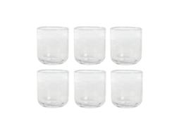Conjunto De Copos Home Esprit Transparente Cristal 320 Ml (6 Unidades)
