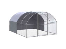 Vidaxl Galinheiro De Exterior 3x4x2 M Aço Galvanizado