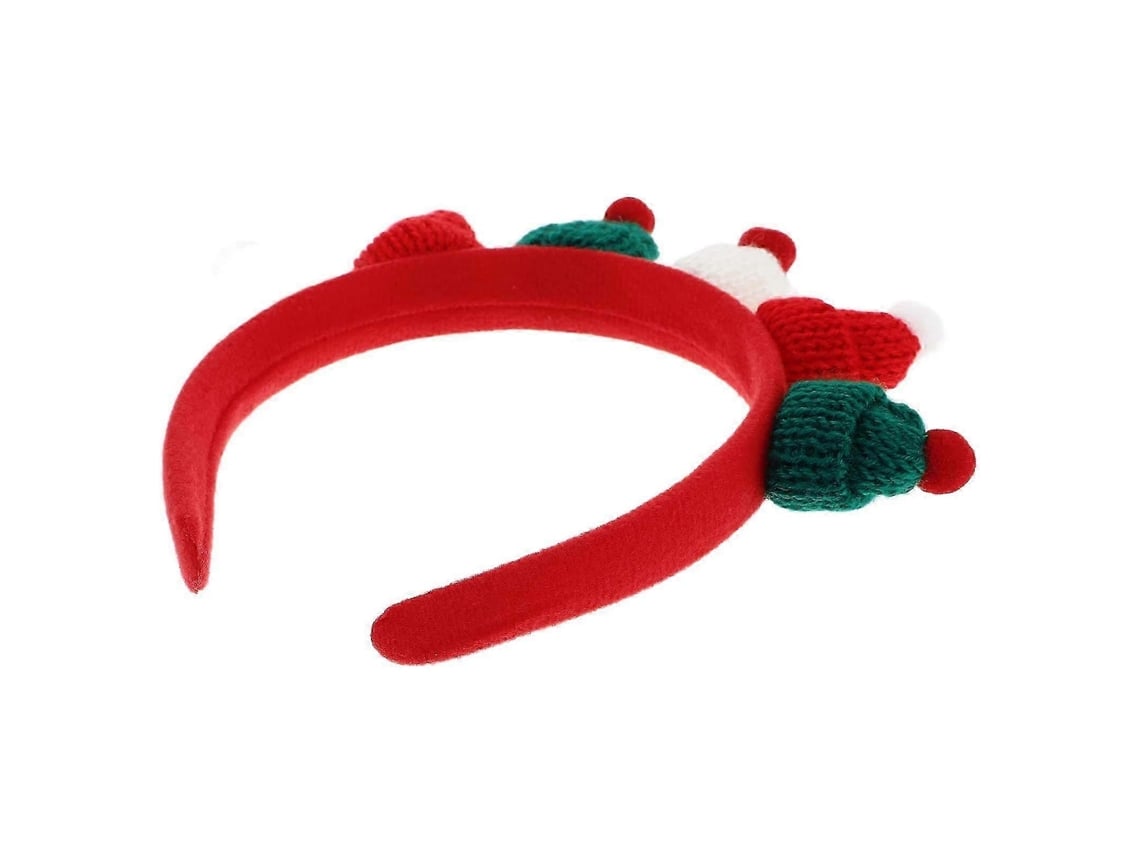 Faixa De Cabelo De Natal Com Chapéu, 5 Unidades Variadas
