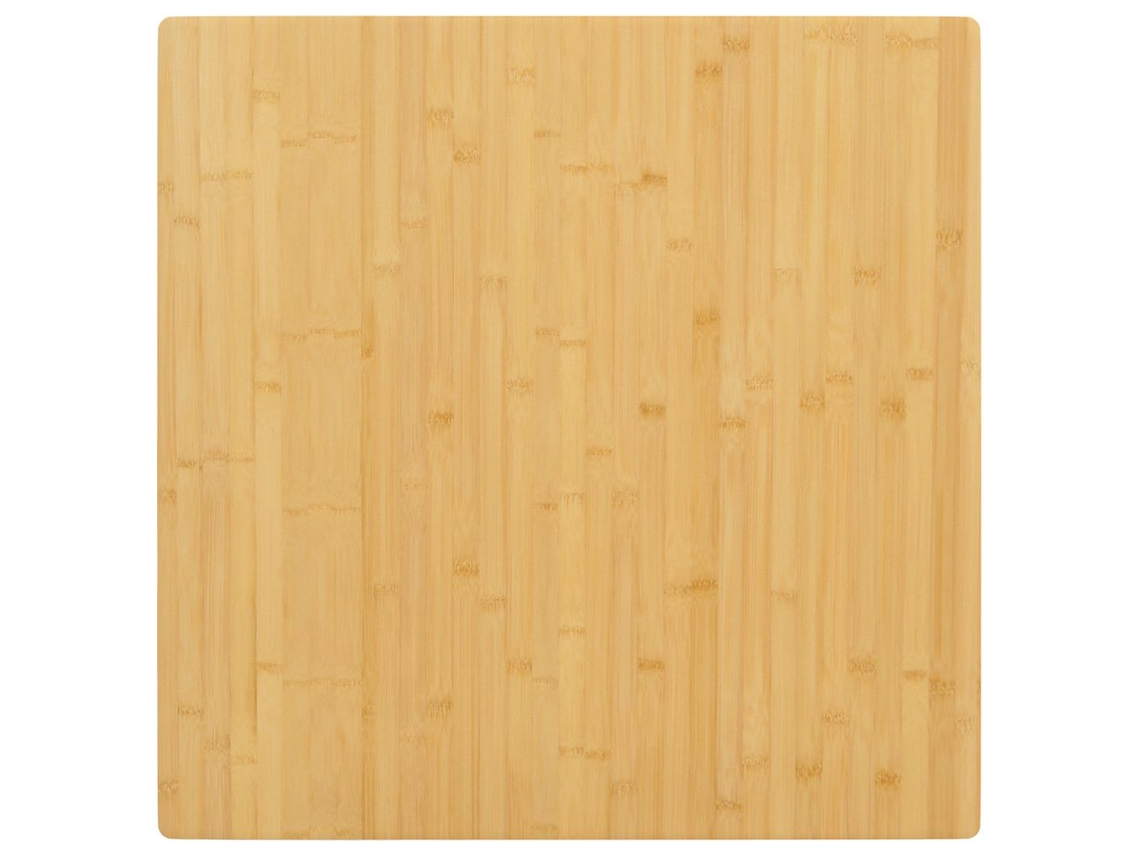 Vidaxl Tampo De Mesa 70x70x2,5 Cm Bambu