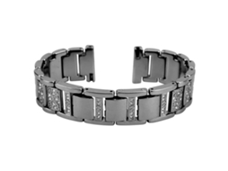 Cinto De Relógio Inteligente Brilhante 22mm Para Samsung Gear S3/gear2 R380/neo R381/live R382 Preto