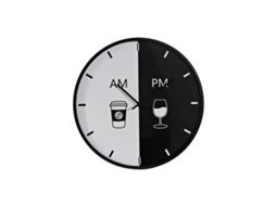 Relógio de Parede DKD HOME DECOR Preto Metal Branco 60 X 4 X 60 Cm
