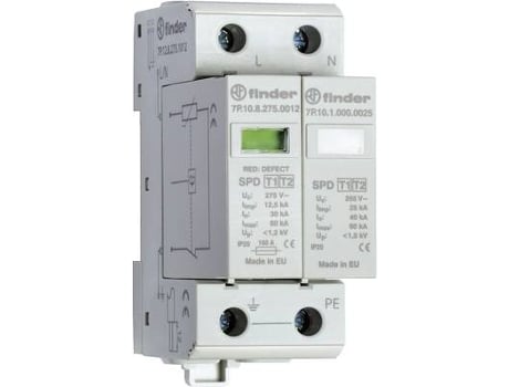 7p.12.8.275.1012 Überspannungsableiter Typ 1 Serie 7p Ip20 Finder (7p.12.8.275.1012)