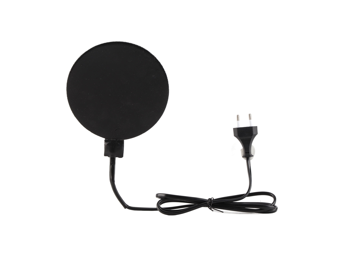Relógio de Parede Primerox LED Decorativo com Alarme e Luz