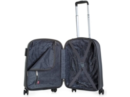 Mala de Cabine JASLEN ABS Preto (35 L)